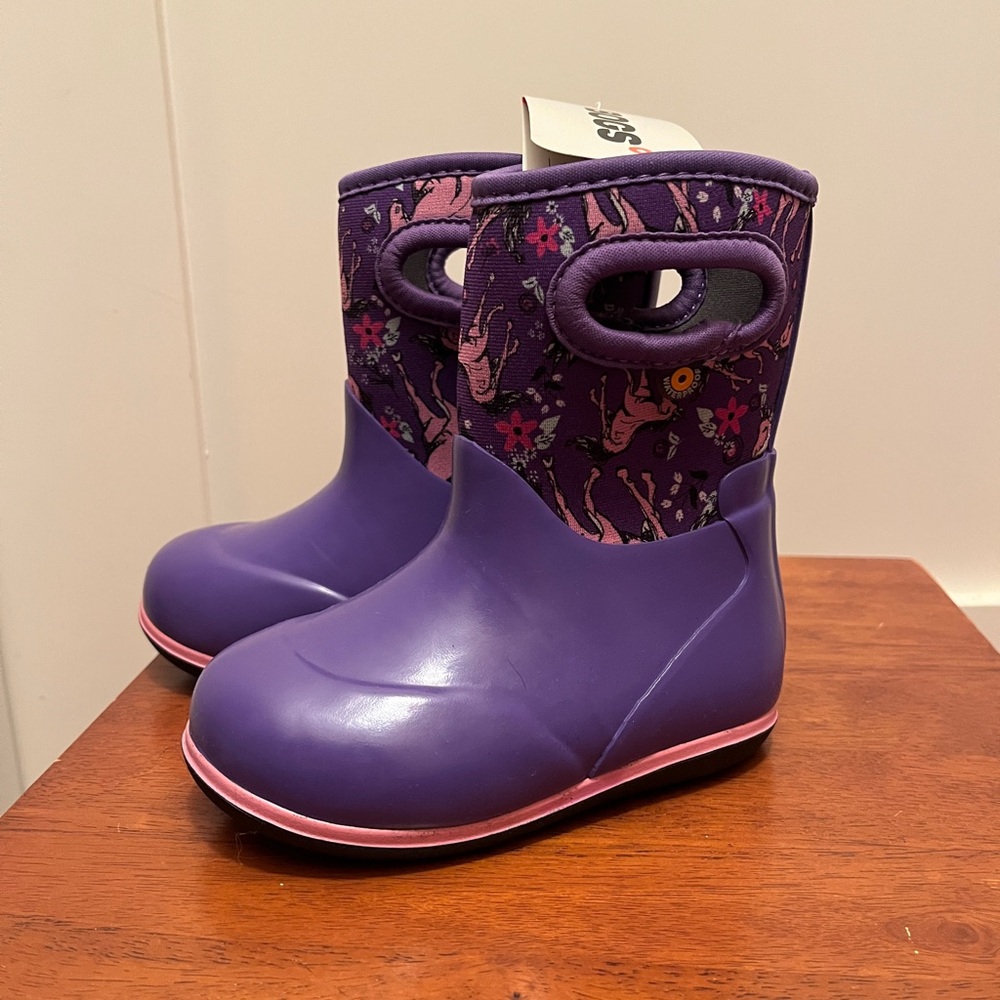 Bogs Baby Classic Unicorn Boots - Toddler size 7